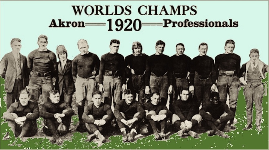 Ohio Pro Football Teams, the Early Football Roots in History