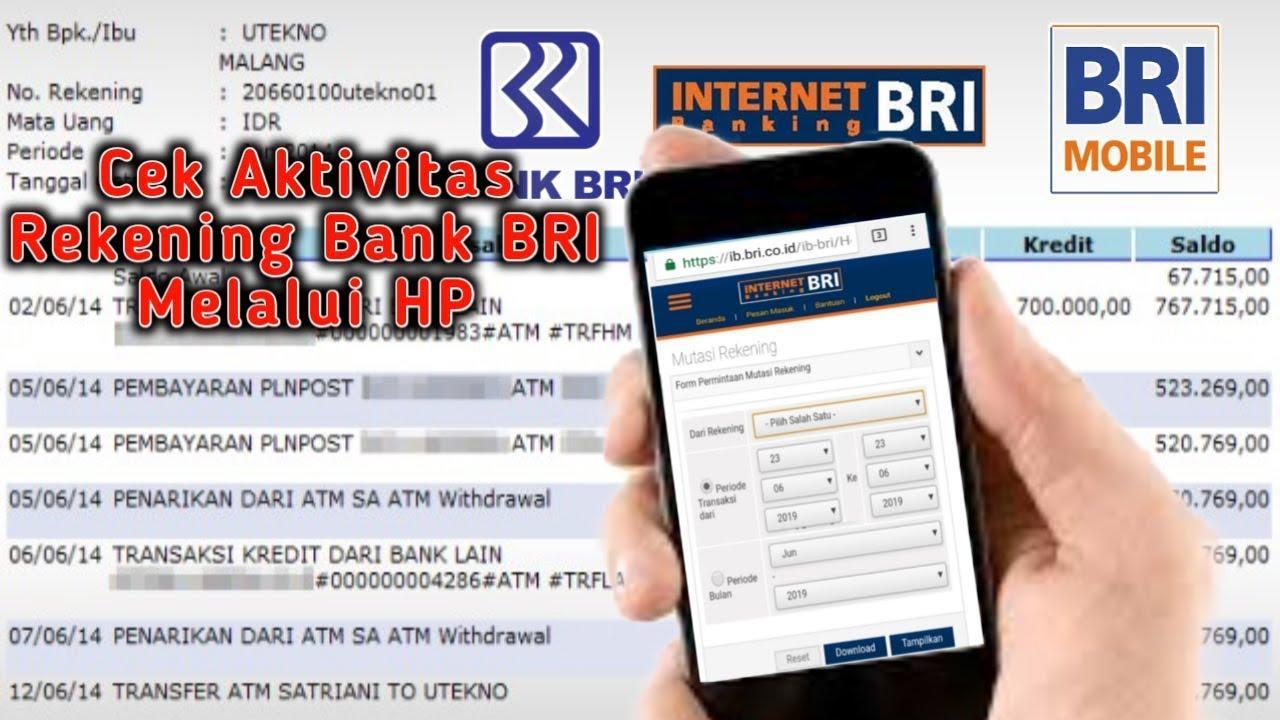 Situs Gacor BRI: Cara Tepat Cek Saldo dan Transaksi