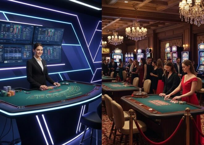 Hokiku88: Perbedaan Live Casino Online vs Casino Offline